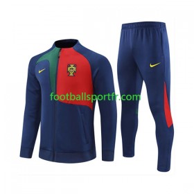 Portugal Ensemble Vestes d'entrainement Bleu Rouge 2023-2024